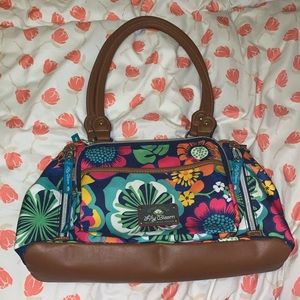 Lily Bloom green living purse